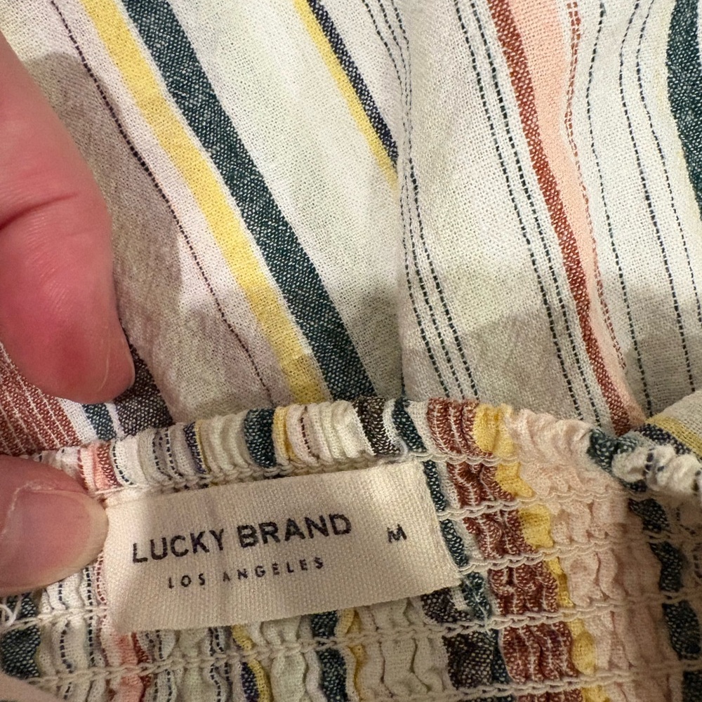 Lucky Brand Multicolor Striped Dress - Picture 8 of 8